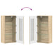 Dulap din Lemn Stejar Sonoma 50 x 29 x 100 cm Lemn compozit - WALTI WALTI