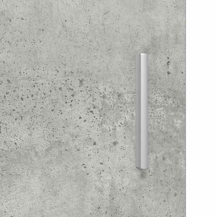 Dulap din Lemn Gri din beton 50 x 29 x 100 cm Lemn compozit - WALTI WALTI