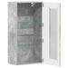Dulap din Lemn Gri din beton 50 x 29 x 100 cm Lemn compozit - WALTI WALTI