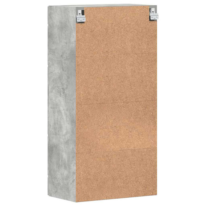 Dulap din Lemn Gri din beton 50 x 29 x 100 cm Lemn compozit - WALTI WALTI