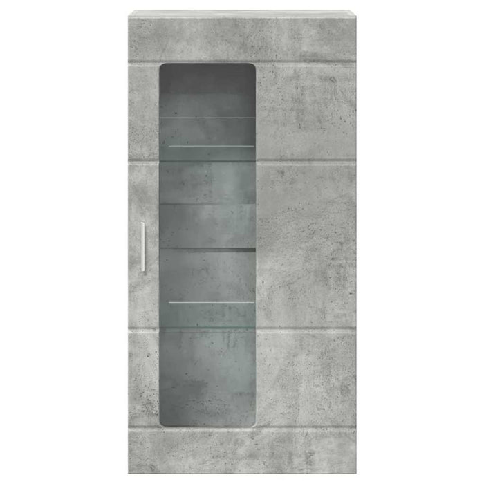 Dulap din Lemn Gri din beton 50 x 29 x 100 cm Lemn compozit - WALTI WALTI