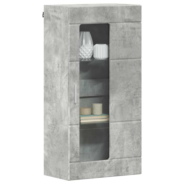 Dulap din Lemn Gri din beton 50 x 29 x 100 cm Lemn compozit - WALTI WALTI