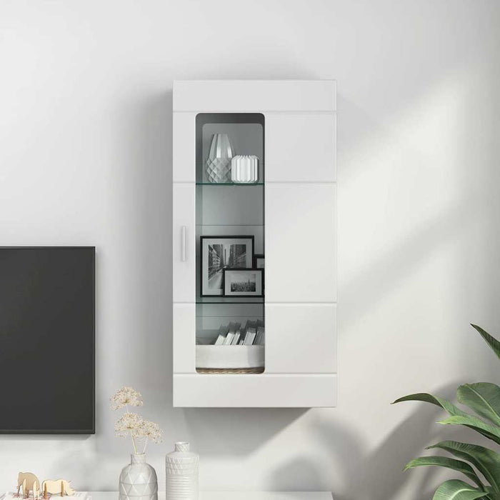 Dulap din Lemn Alb lucios 50 x 29 x 100 cm Lemn compozit - WALTI WALTI