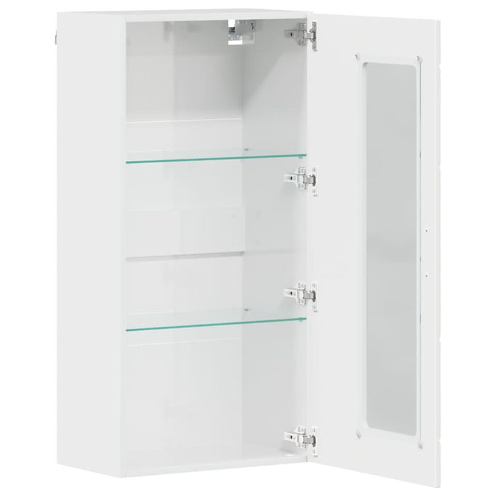 Dulap din Lemn Alb lucios 50 x 29 x 100 cm Lemn compozit - WALTI WALTI