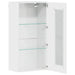 Dulap din Lemn Alb lucios 50 x 29 x 100 cm Lemn compozit - WALTI WALTI