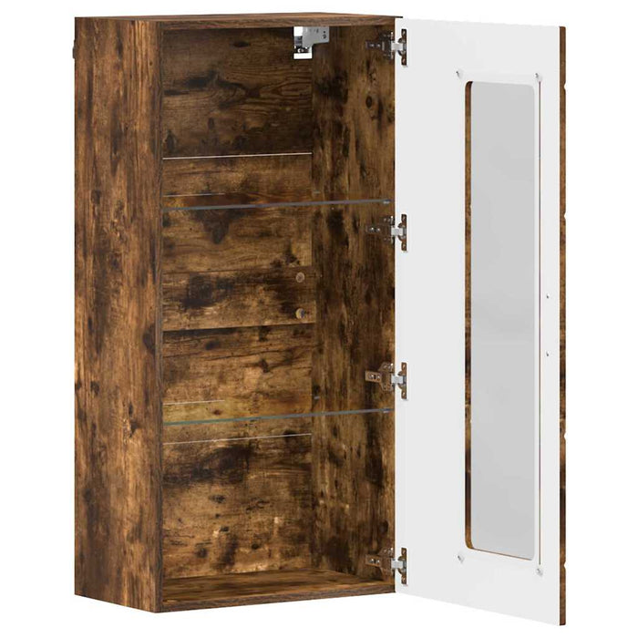 Dulap din Lemn Stejar fumuriu 50 x 29 x 100 cm Lemn compozit - WALTI WALTI