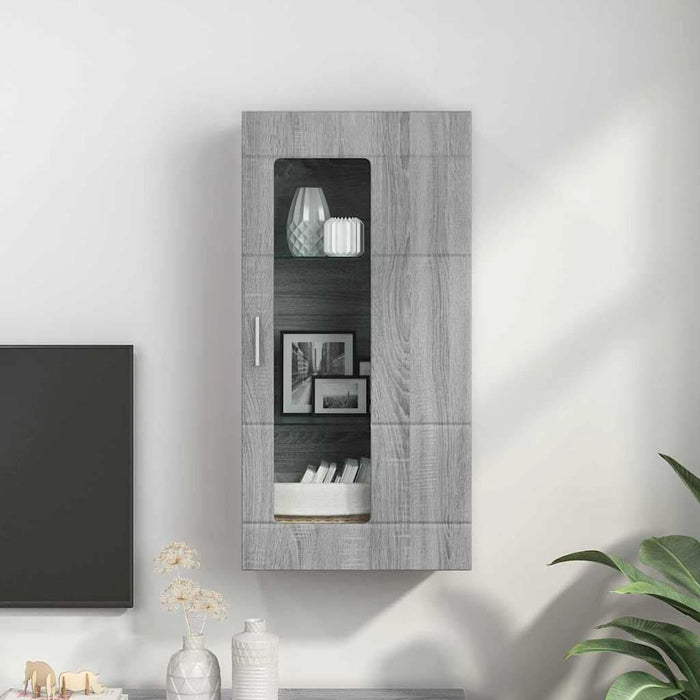 Dulap din Lemn Gri Sonoma 50 x 29 x 100 cm Lemn compozit - WALTI WALTI
