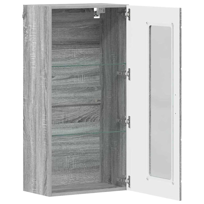 Dulap din Lemn Gri Sonoma 50 x 29 x 100 cm Lemn compozit - WALTI WALTI