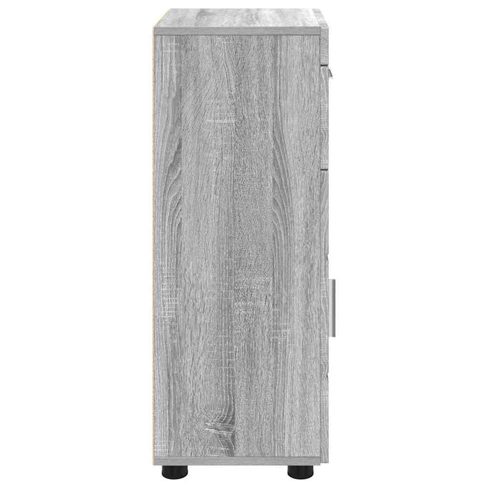 Dulap din Lemn Gri Sonoma 50 x 29 x 100 cm Lemn compozit - WALTI WALTI