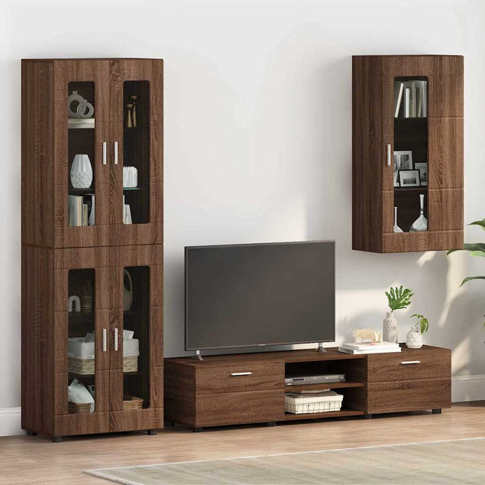 Dulap din Lemn Stejar închis 50 x 29 x 100 cm Lemn compozit - WALTI WALTI