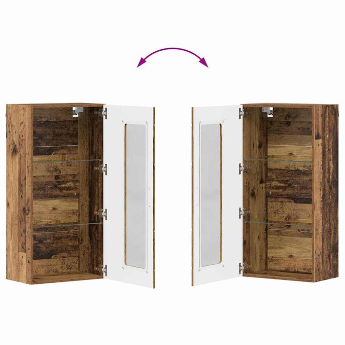 Dulap din Lemn Lemn vechi 50 x 29 x 100 cm Lemn compozit - WALTI WALTI