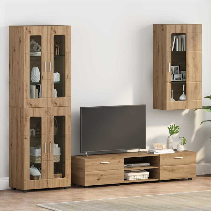 Dulap din Lemn Stejar Artizanal 50 x 29 x 100 cm Lemn compozit - WALTI WALTI