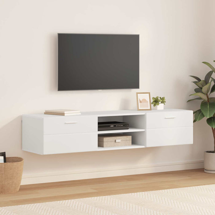 Dulap din Lemn cu sertar Alb 150 x 39 x 30 cm Lemn compozit WALTI