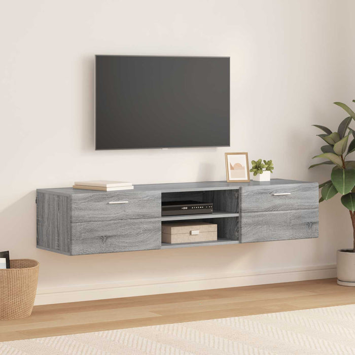 Dulap din Lemn Gri Sonoma 150 x 39 x 30 cm Lemn compozit WALTI