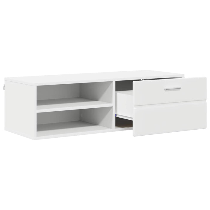 Dulap din Lemn cu sertar Alb 100,5 x 39 x 30 cm Lemn compozit WALTI