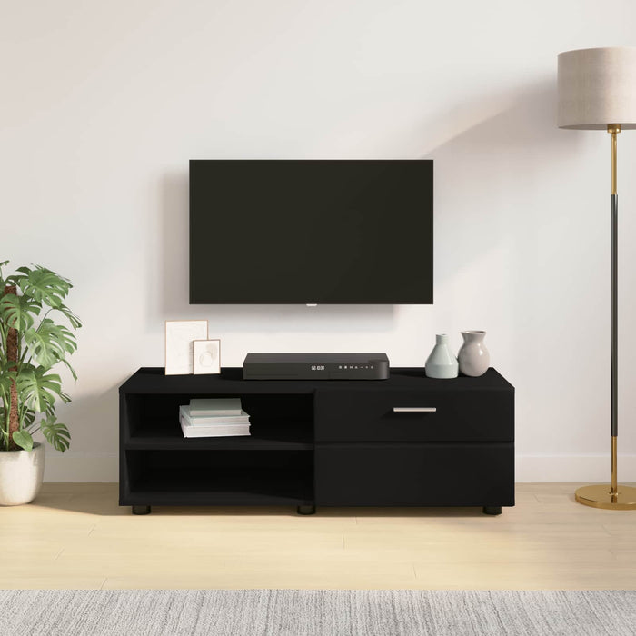 Dulap din Lemn cu sertar Negru 100,5 x 39 x 30 cm Lemn compozit WALTI