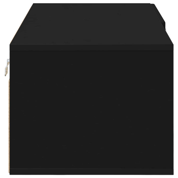 Dulap din Lemn cu sertar Negru 100,5 x 39 x 30 cm Lemn compozit WALTI