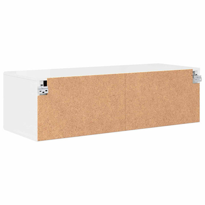 Dulap din Lemn Gri din beton 100,5 x 39 x 30 cm Lemn compozit WALTI