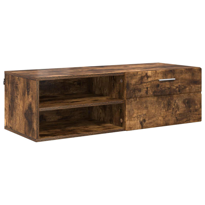 Dulap din Lemn Stejar fumuriu 100,5 x 39 x 30 cm Lemn compozit WALTI