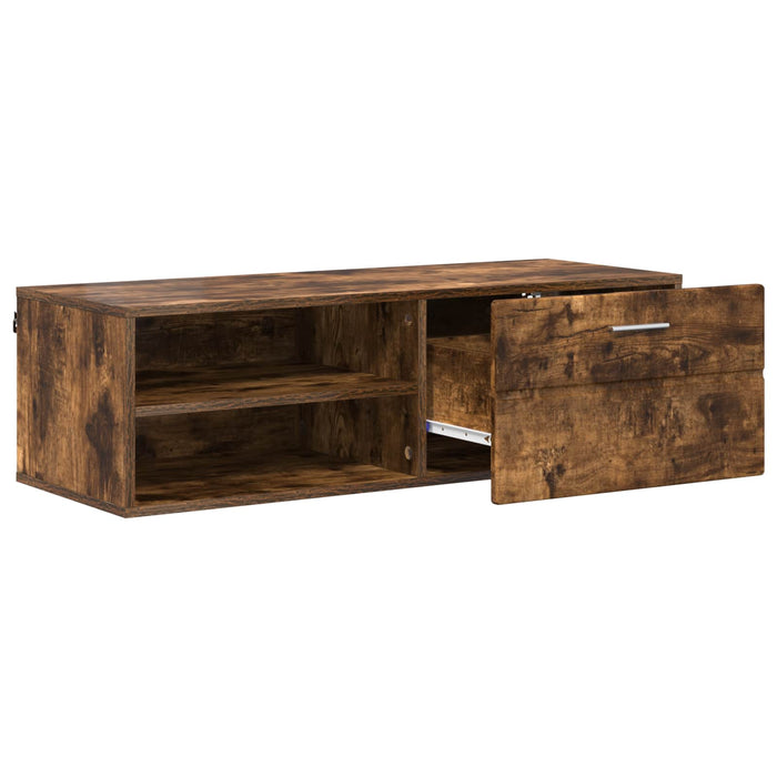 Dulap din Lemn Stejar fumuriu 100,5 x 39 x 30 cm Lemn compozit WALTI