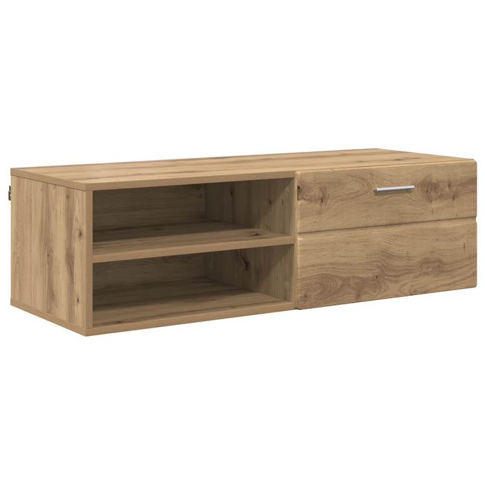 Dulap din Lemn cu sertar Stejar Artizanal 100,5 x 39 x 30 cm WALTI