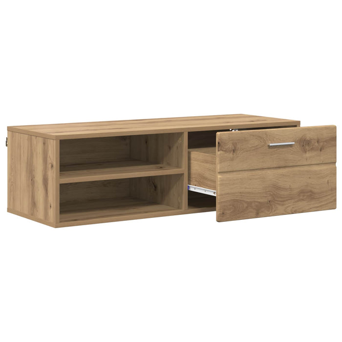 Dulap din Lemn cu sertar Stejar Artizanal 100,5 x 39 x 30 cm WALTI
