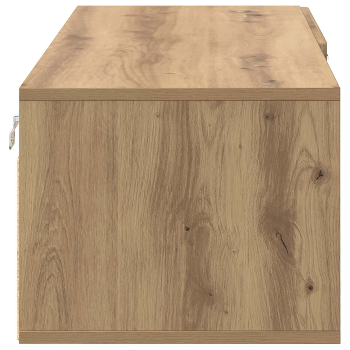 Dulap din Lemn cu sertar Stejar Artizanal 100,5 x 39 x 30 cm WALTI