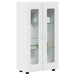 Bufet cu raft cu ușă Alb 55,5 x 29 x 103 cm Lemn compozit - WALTI WALTI