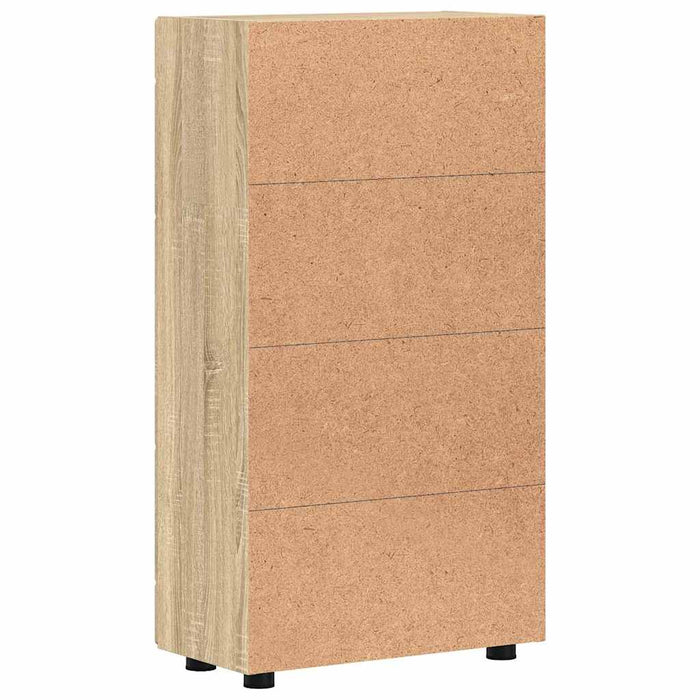 Bufet cu raft Stejar Sonoma 55,5 x 29 x 103 cm Lemn compozit - WALTI WALTI