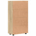 Bufet cu raft Stejar Sonoma 55,5 x 29 x 103 cm Lemn compozit - WALTI WALTI