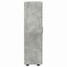Bufet cu raft Gri din beton 55,5 x 29 x 103 cm Lemn compozit - WALTI WALTI