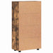 Bufet cu raft Stejar fumuriu 55,5 x 29 x 103 cm Lemn compozit - WALTI WALTI