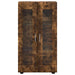 Bufet cu raft Stejar fumuriu 55,5 x 29 x 103 cm Lemn compozit - WALTI WALTI