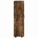 Bufet cu raft Stejar fumuriu 55,5 x 29 x 103 cm Lemn compozit - WALTI WALTI