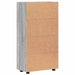 Bufet cu raft Gri Sonoma 55,5 x 29 x 103 cm Lemn compozit - WALTI WALTI