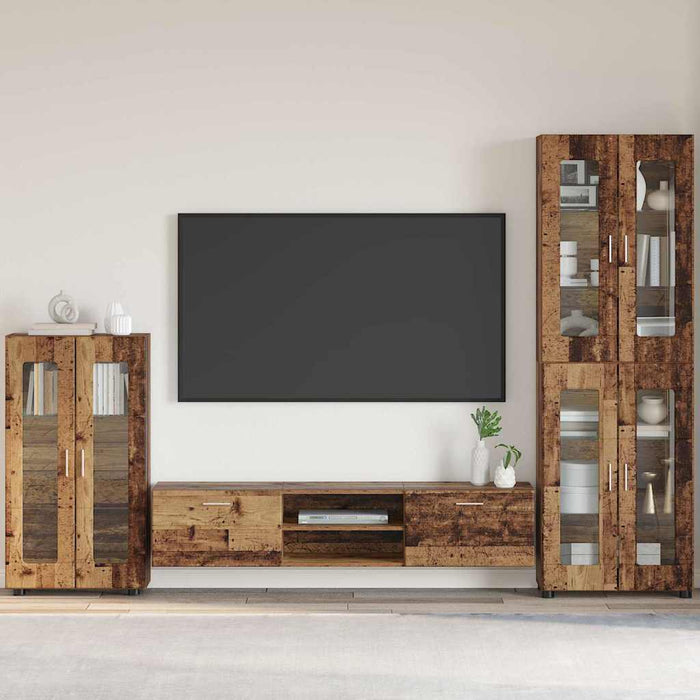 Bufet cu raft Lemn vechi 55,5 x 29 x 103 cm Lemn compozit - WALTI WALTI