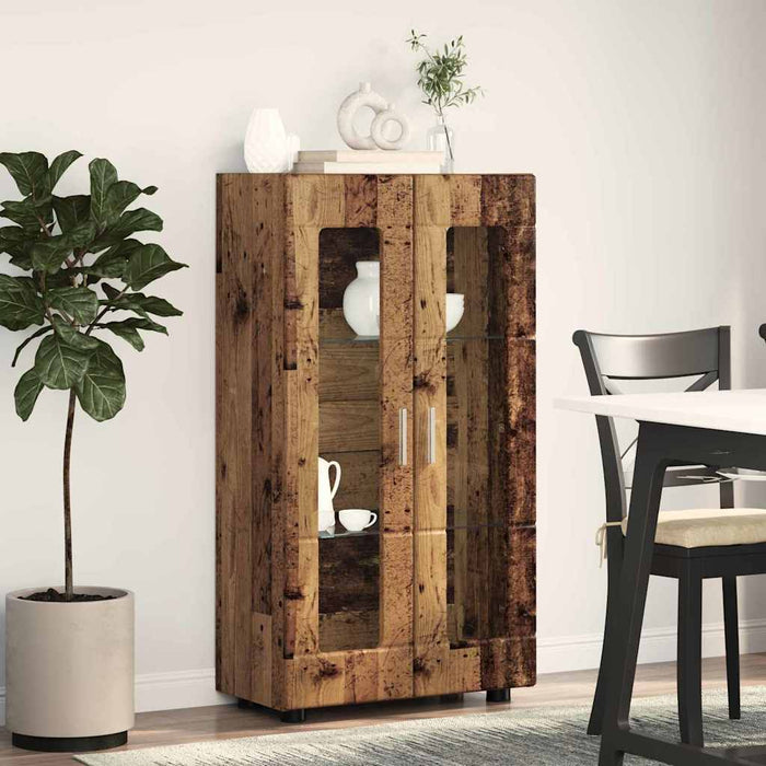 Bufet cu raft Lemn vechi 55,5 x 29 x 103 cm Lemn compozit - WALTI WALTI