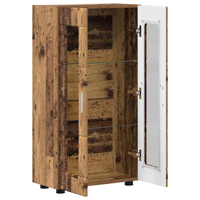 Bufet cu raft Lemn vechi 55,5 x 29 x 103 cm Lemn compozit - WALTI WALTI