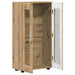 Bufet cu raft Stejar Artizanal 55,5 x 29 x 103 cm Lemn compozit - WALTI WALTI