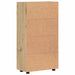 Bufet cu raft Stejar Artizanal 55,5 x 29 x 103 cm Lemn compozit - WALTI WALTI