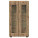 Bufet cu raft Stejar Artizanal 55,5 x 29 x 103 cm Lemn compozit - WALTI WALTI