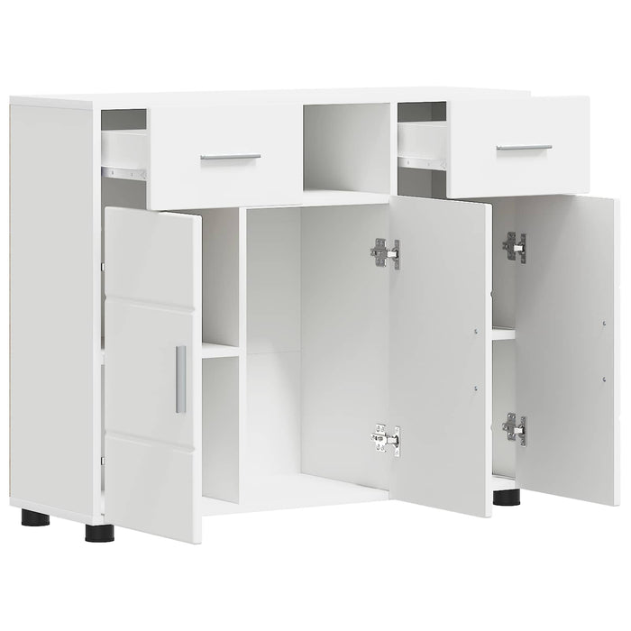 Dulap din Lemn cu sertar Alb 88,5 x 30,5 x 73 cm Lemn compozit WALTI