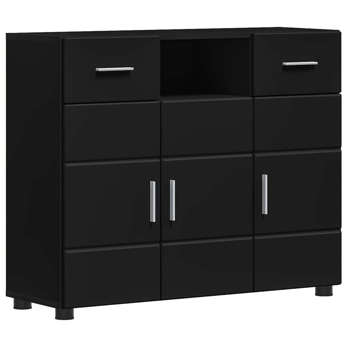 Dulap din Lemn Negru 88,5 x 30,5 x 73 cm Lemn compozit WALTI