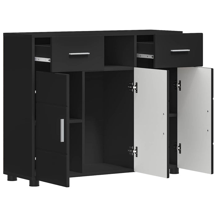 Dulap din Lemn Negru 88,5 x 30,5 x 73 cm Lemn compozit WALTI