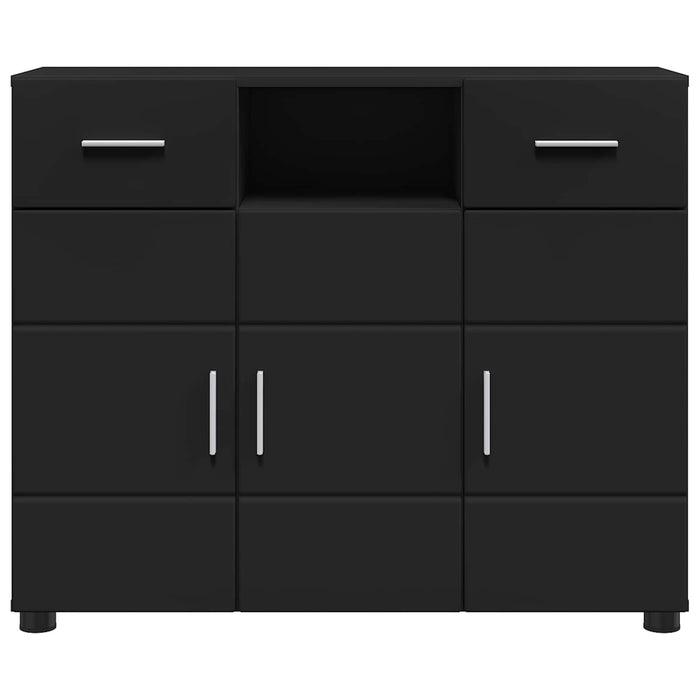 Dulap din Lemn Negru 88,5 x 30,5 x 73 cm Lemn compozit WALTI
