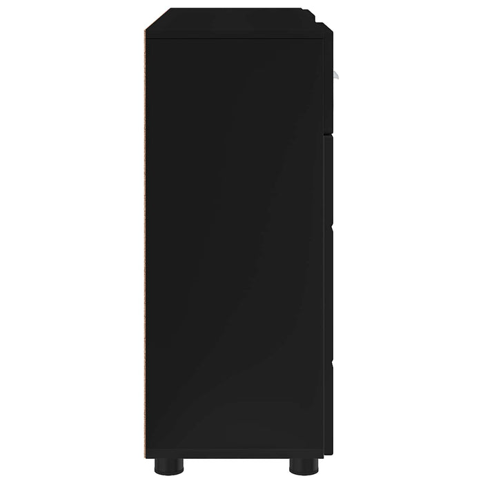 Dulap din Lemn Negru 88,5 x 30,5 x 73 cm Lemn compozit WALTI