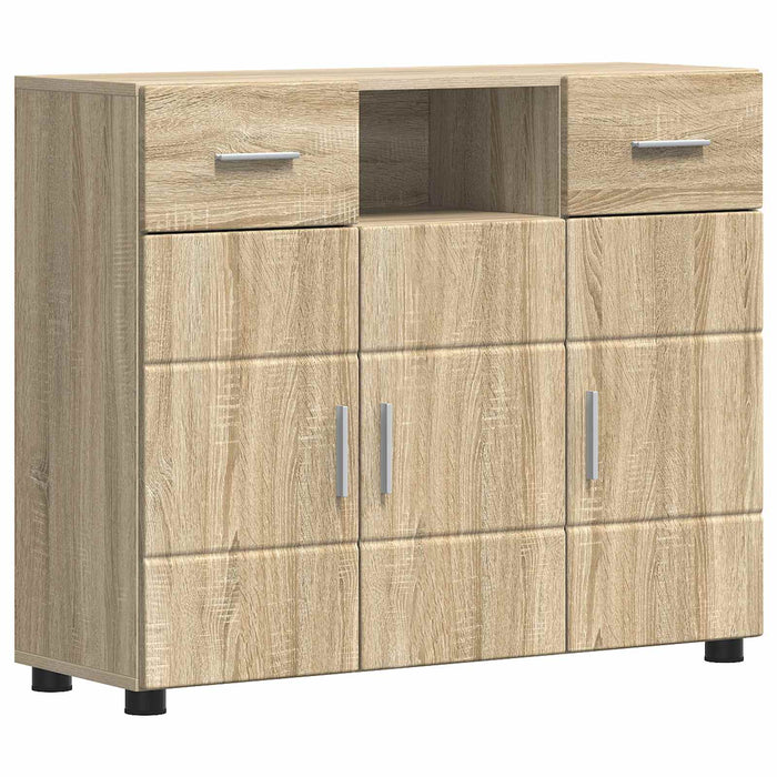 Dulap din Lemn Stejar Sonoma 88,5 x 30,5 x 73 cm Lemn compozit WALTI