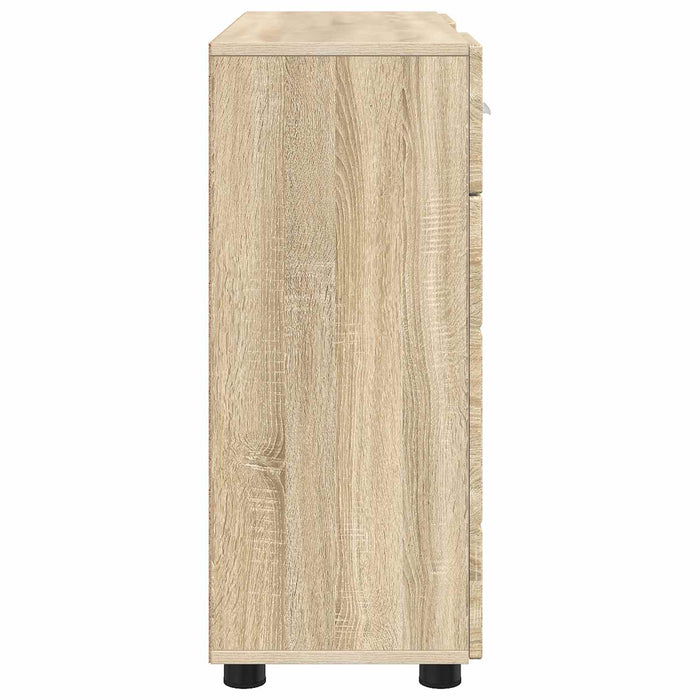 Dulap din Lemn Stejar Sonoma 88,5 x 30,5 x 73 cm Lemn compozit WALTI