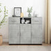 Dulap din Lemn Gri din beton 88,5 x 30,5 x 73 cm Lemn compozit - WALTI WALTI