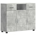 Dulap din Lemn Gri din beton 88,5 x 30,5 x 73 cm Lemn compozit - WALTI WALTI